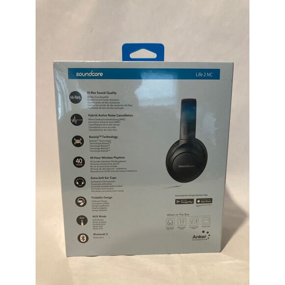 SoundCore Pure Sound No Noise Headphones - Picture 3 of 5